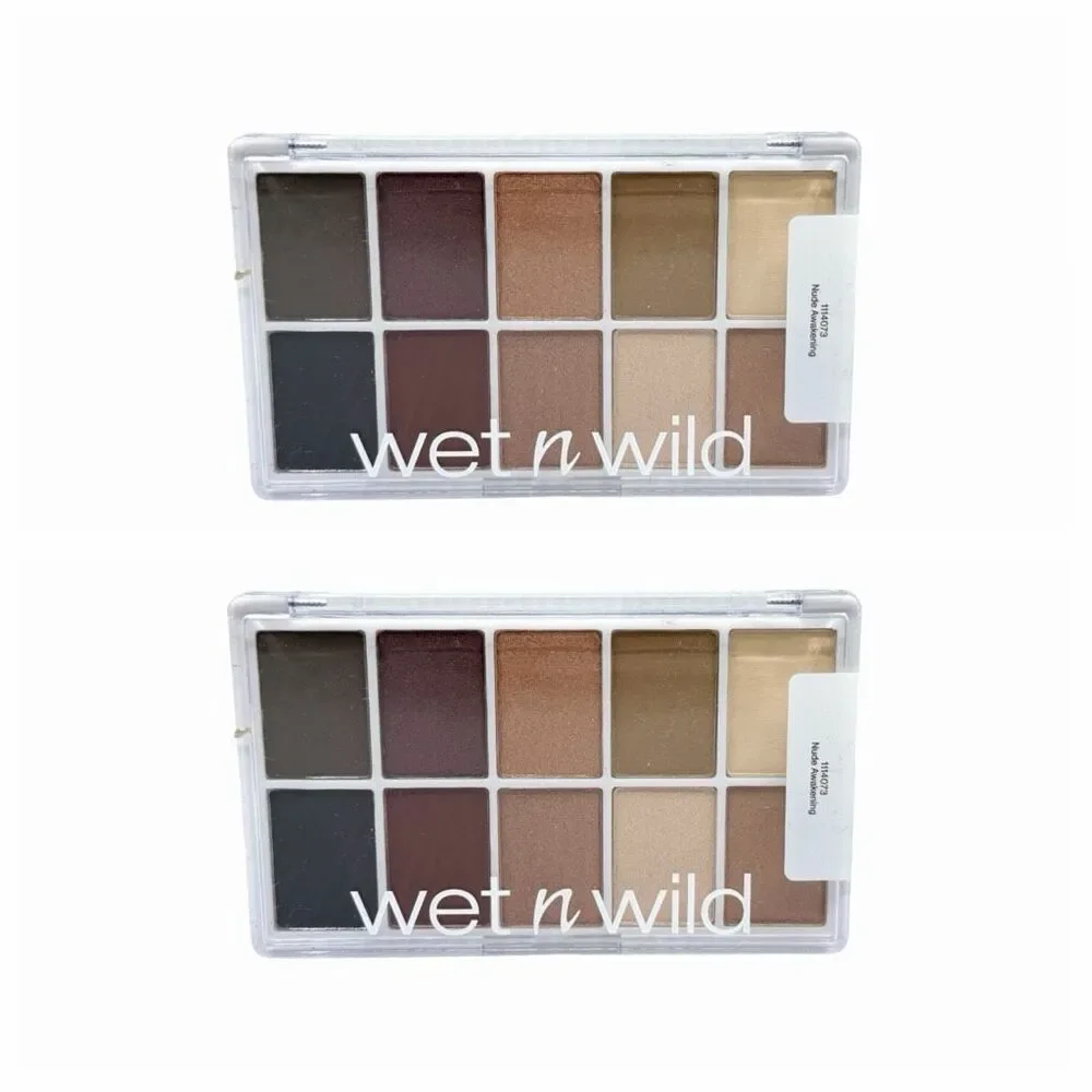 Wet n Wild Color Icon 10-Pan Eyeshadow Palette - Nude Awakening - SET OF 2
